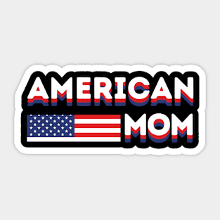 American Mom Mothers Day Gift Sticker